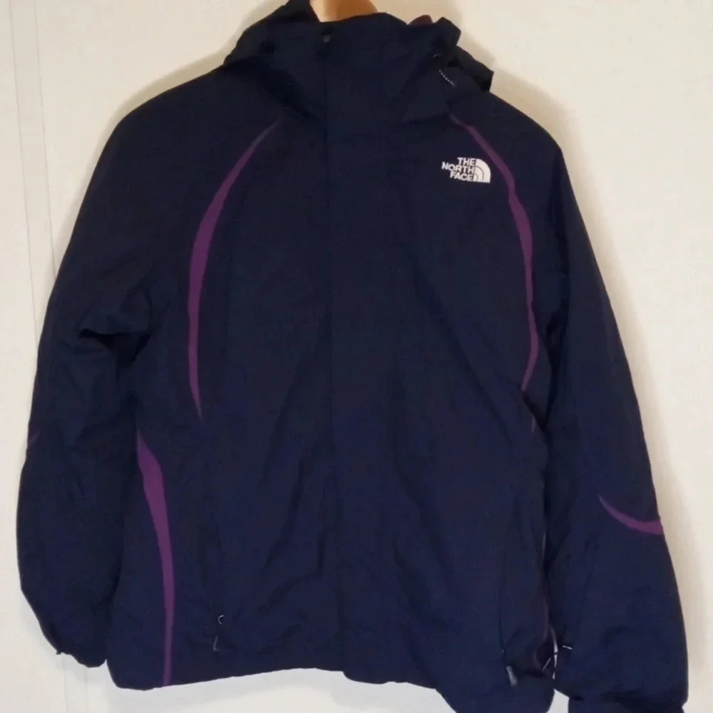 The North Face women's 3-1 triclimate jacket purple jacket size Medium